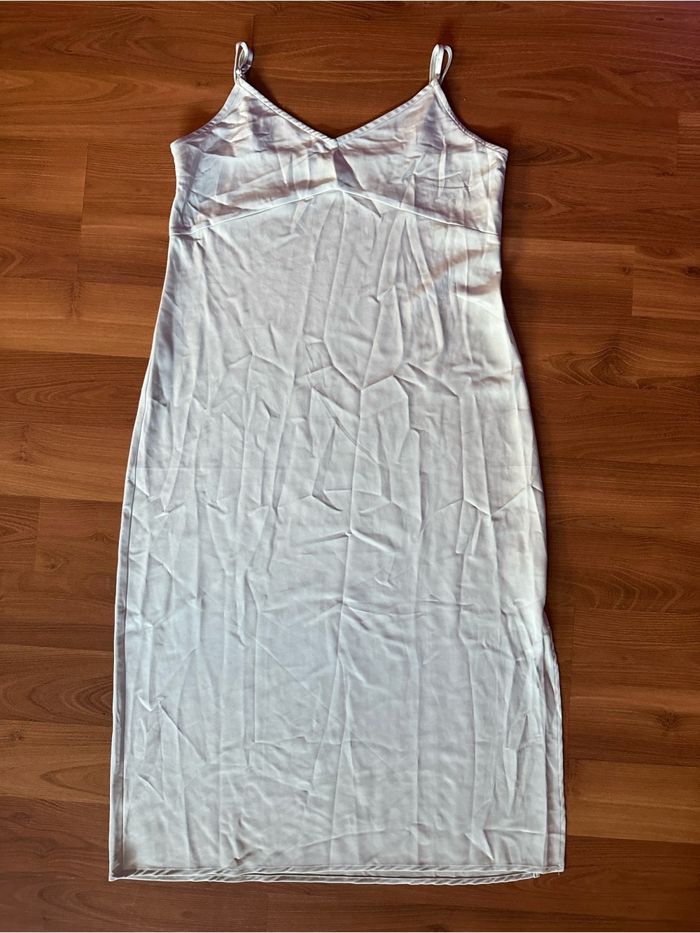 🆕 Seafoam Rewind Satin Slipdress